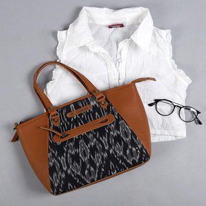 leather Handcrafted Meraki Handbag